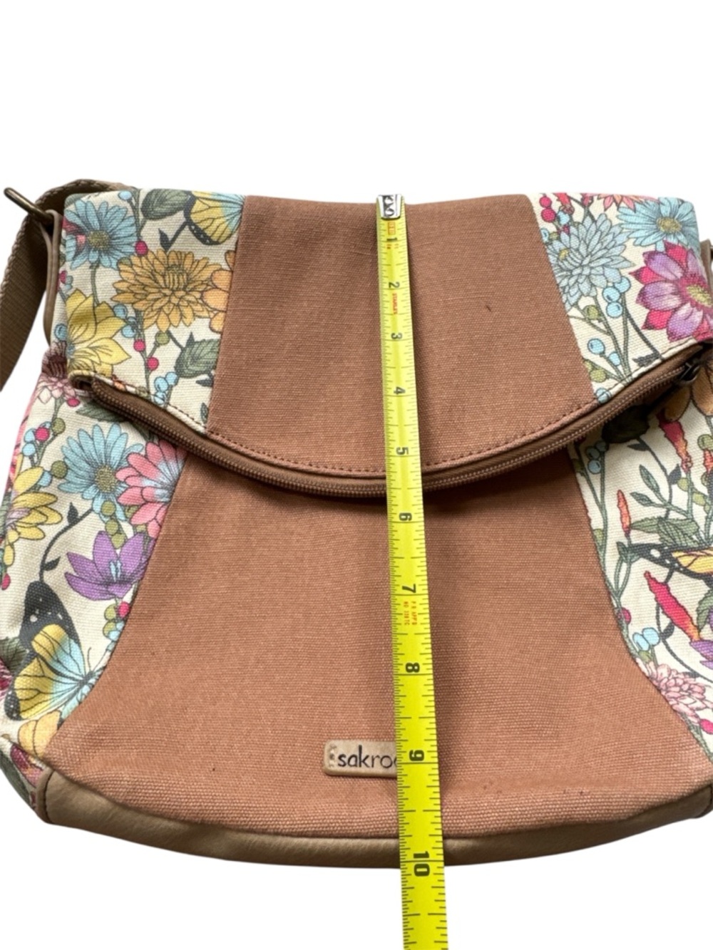Sakroots Women's Foldover Crossbody Bag Cotton Canvas - Picture 8 of 8